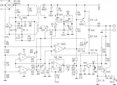 手機旅行充電器電路及工作原理