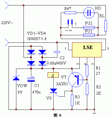 保險絲熔斷自愈電路