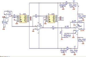 程控信號調理電路原理圖