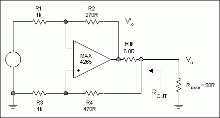 圖5. 例2 (為簡單起見，沒有標出電源去耦)