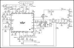 圖1. MAX5060降壓轉(zhuǎn)換器原理圖(FSW = 275kHz)