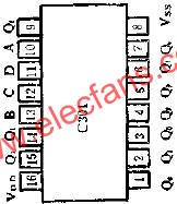 C301的管腳外引線排列和功用  m.1cnz.cn