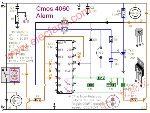 4060防盜報警器 m.1cnz.cn