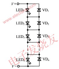 帶并聯齊納二極管串聯連接形式 m.1cnz.cn