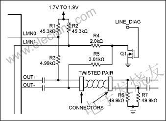 支持短路檢測的線路故障監測電路 m.1cnz.cn