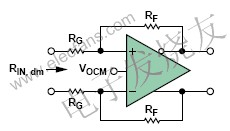 差分放大器的輸入阻抗 m.1cnz.cn