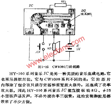 CW9300門鈴線路 m.1cnz.cn