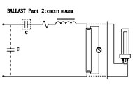 CFL節能燈用獨立式鎮流器接線圖 m.1cnz.cn