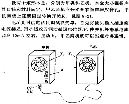 玩具對(duì)講電話機(jī)外形圖