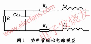 功率管的輸出電路模型 m.1cnz.cn