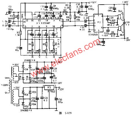 優質微型功放電路圖   m.1cnz.cn