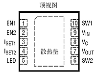 LTC3454的引腳排列