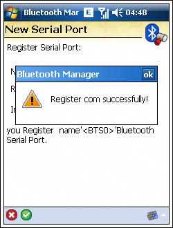 Windows Mobile pairing procedure