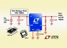 高壓、低噪聲、低壓差電壓線性穩(wěn)壓器 LT3060