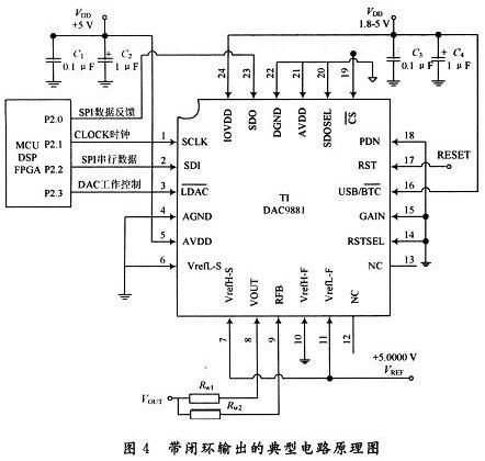 單極性輸出的典型電路