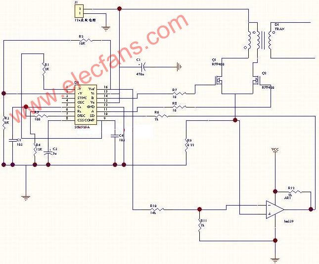 sg3525過流保護電路 http://m.1cnz.cn