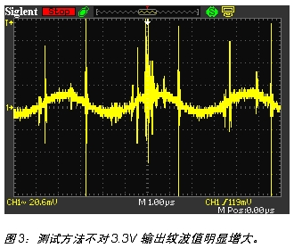 DC/DC模塊的電源紋波測量