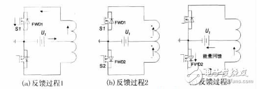 圖3 S1導(dǎo)通、S2關(guān)斷時的等效電路