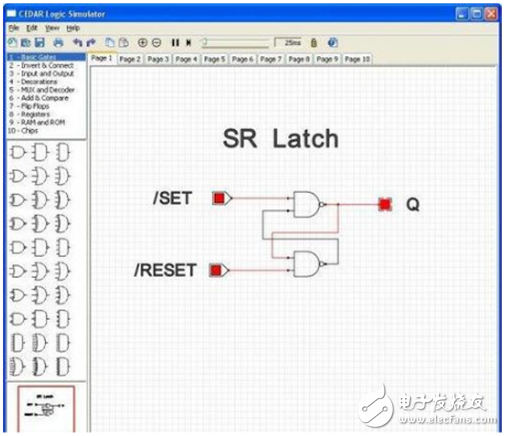 電子工程師10大熱門免費(fèi)DIY工具——錫達(dá)邏輯(Cedar Logic)模擬器