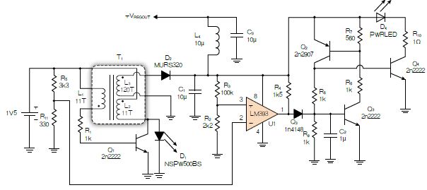 反激式開關(guān)電源低電壓下點亮HBLED燈