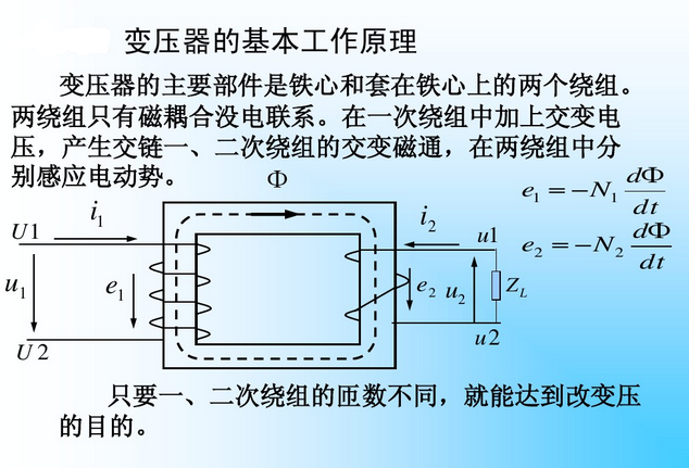 升壓變壓器與降壓變壓器的區別