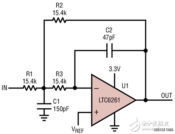 二、三階巴特沃斯濾波器電路設(shè)計(jì)—電路精選（47）