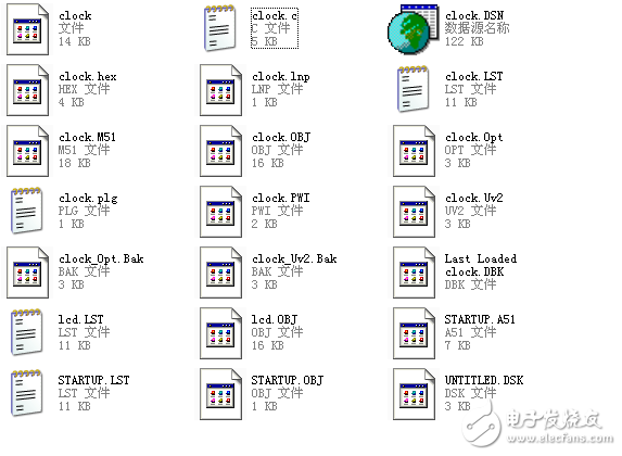 8位數碼管顯示的電子時鐘