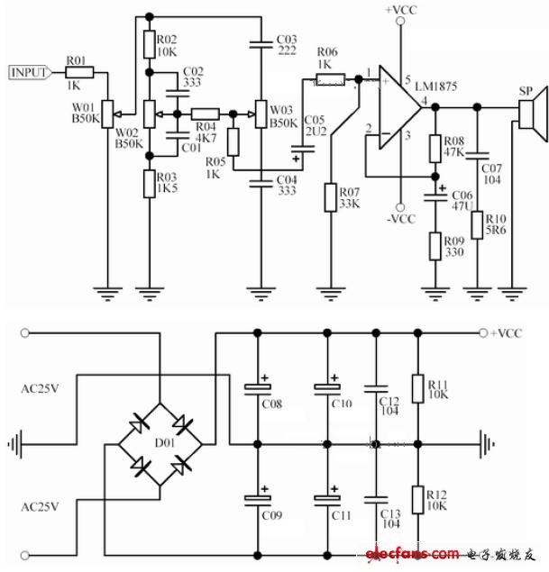 LM1875音頻放大器芯片