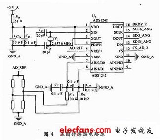 壓力傳感器的應(yīng)用電路圖