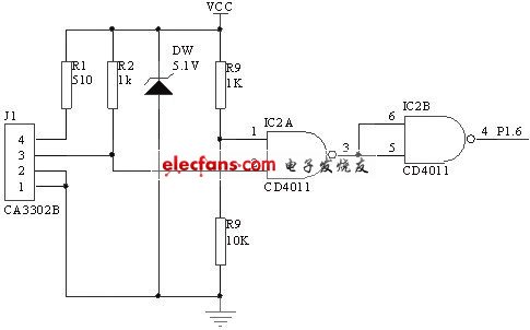 煙霧傳感器信號處理電路圖