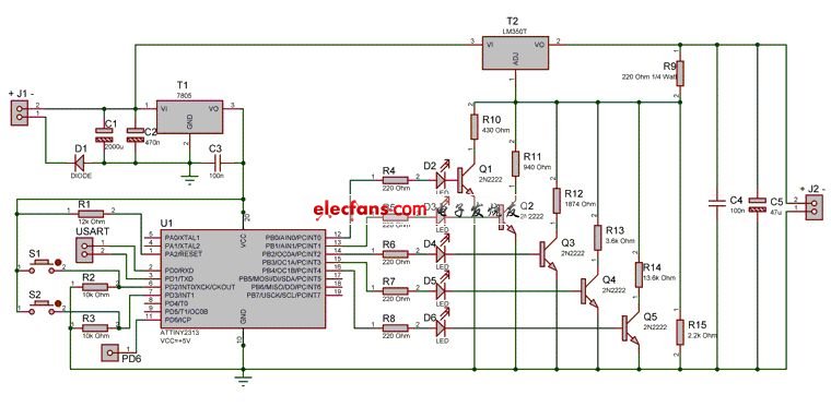 LM350電路圖應(yīng)用