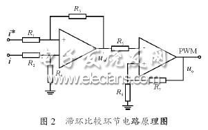 滯環比較環節電路原理圖