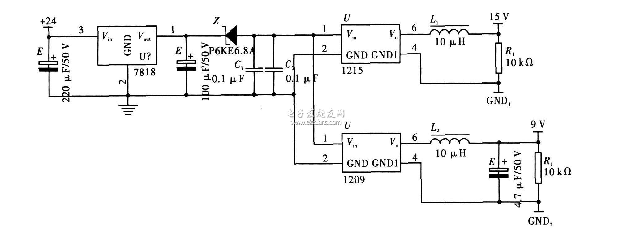 系統的電源電路設計