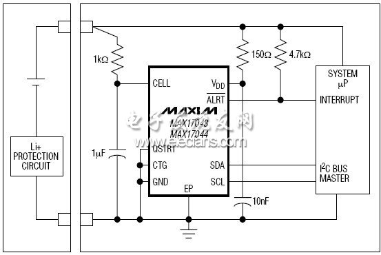 MAX17043,MAX17044 數據資料