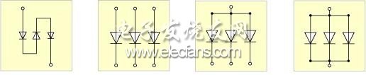 幾種典型的閃光燈管芯連接方式