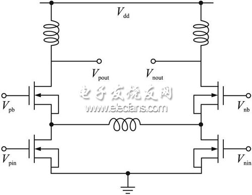 圖1共源共柵電感的應用