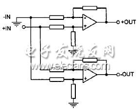 不平衡輸入信號(hào)簡(jiǎn)圖