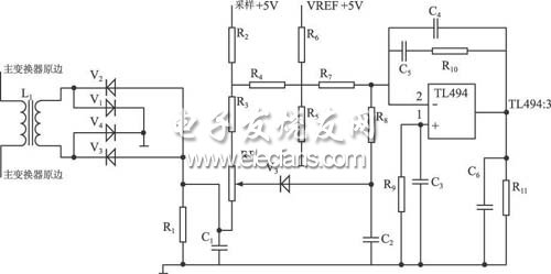 數(shù)控開關(guān)電源過流保護(hù)電路電路圖