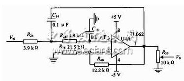 壓力傳感器信號處理電路原理圖