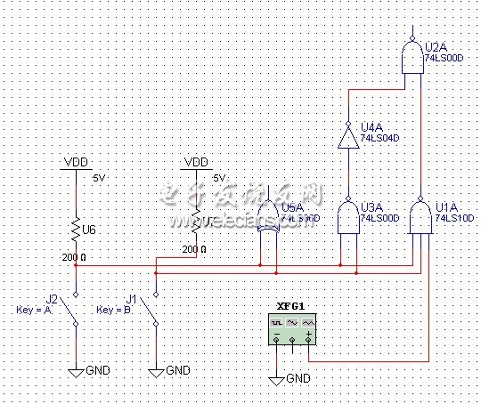 圖2 開關控制電路