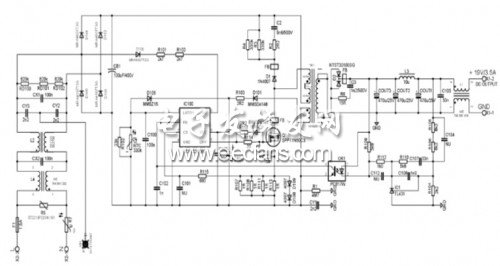 NCP1236 應用在65W Notebook Adaptor 之線路圖