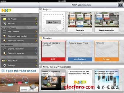 蘋果為恩智浦（NXP）開綠燈：工程平臺亮相iPad應(yīng)用商店