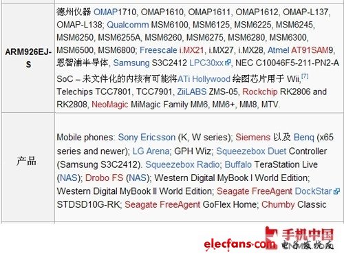 從ARM9到A15 手機處理器架構進化歷程 