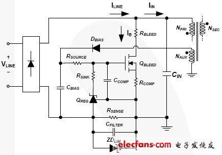 有源瀉放電路原理圖