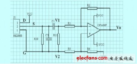 0.16～16Hz 帶通濾波器及差分放大電路