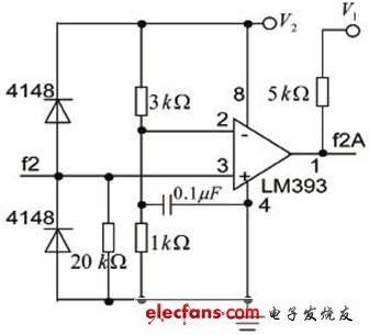 圖3 流量計信號調整電路圖