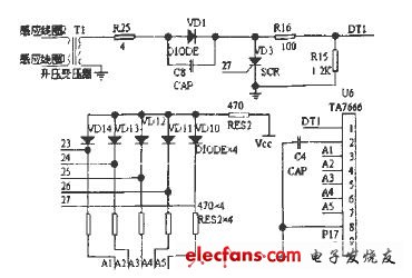 單片機AT89C51用電故障控制系統