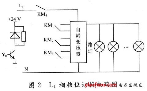 L1相檔位切換電路圖