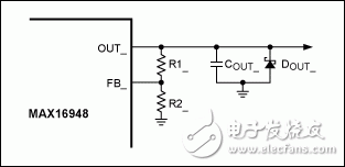 圖2. MAX16948穩壓幻象電源