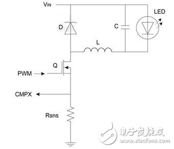 驅動單顆LED或led燈串的降壓技術